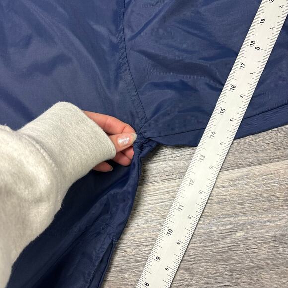 Vintage‎ 90s Pro Player Cleveland Indians Blue Mens XL V-Neck Windbreaker Jacket - Picture 8 of 12